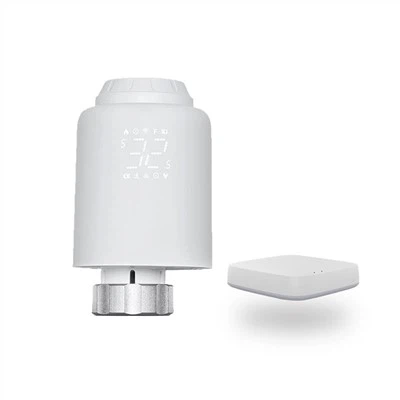 Arddangosfa LED Zigbee Radiator Actuator TRV-601