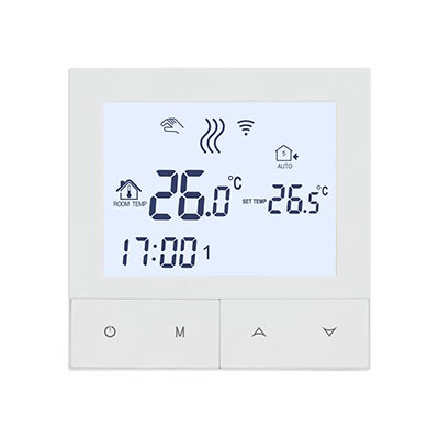 Thermostat Clyfar TDS72-WIFI-WPB Ar gyfer Boeler Nwy